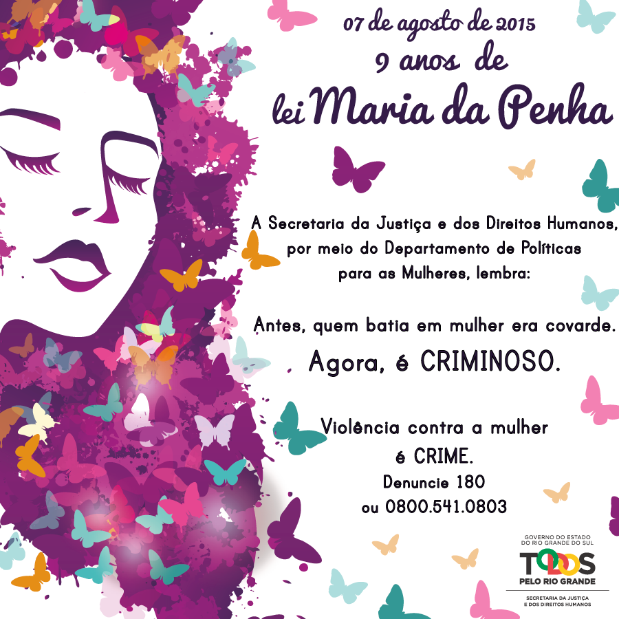 9 Anos da Lei Maria da Penha 