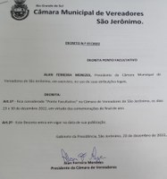 Decreto n° 07/2022