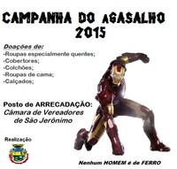 ULTIMO  DIA DE CAMPANHA DO AGASALHO 